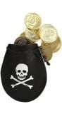 Piratenzakje met muntstukken