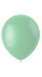 Pistache groene ballonnen matte kleur