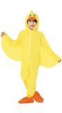 Pluche eend kind onesie