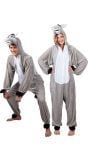 Pluche ezel onesie unisex