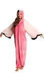 Pluche flamingo onesie dames