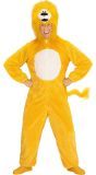 Pluche Leeuwen onesie geel