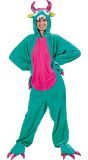 Pluche monster onesie tiener