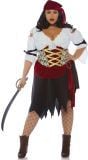 Plus size piraten outfit