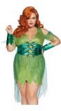 Poison Ivy plussize jurkje