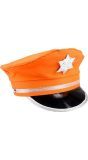 Politie pet oranje