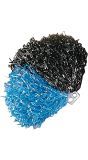 Pom Pom zwart blauw