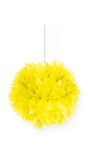 Pompom hanger geel 30cm