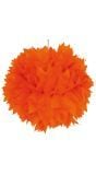 Pompom hanger oranje 30cm