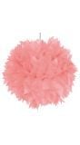 Pompom hanger roze 30cm