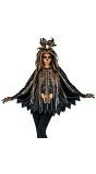 Poncho halloween voodoo priester