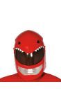 Power Ranger helm rood