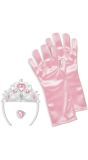 Prinses sieraden set roze