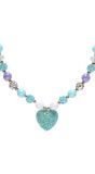 Prinsessen ketting blauw