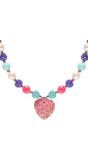 Prinsessen ketting roze