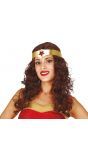 Pruik Superwoman met hoofdband