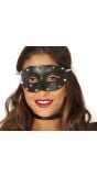 Punk oogmasker met studs