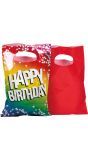 Rainbow Happy Birthday snoepzakjes