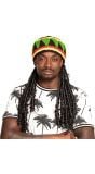 Rasta muts met dreadlocks