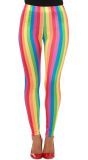 Regenboog clown leggings