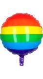 Regenboog folieballon gaypride