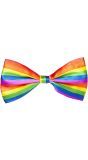 Regenboog vlinderstrik