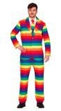 Regenboogpak outfit heren