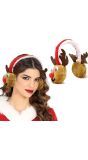 Rendier warme oorwarmers kerst