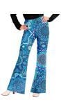 Retro broek blauw vrouwen