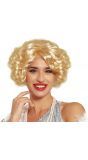 Retro Marilyn Monroe pruik blond