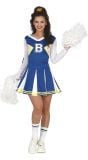 Riverdale blauwe Cheerleader outfit dames