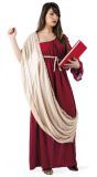 Rode Egyptische Alexandrië jurk