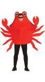 Rode krab carnaval outfit