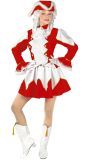 Rode majorette kleding