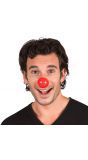 Rode plastic clown neus 6x