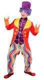 Rood clownskostuum heren