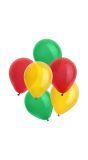 Rood-geel-groene ballonnen set