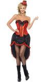 Rood zwarte Burlesque pakje