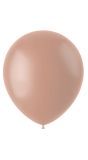 Rosé ballonnen matte kleur 50 stuks