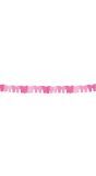 Roze baby voetjes slinger 6 meter