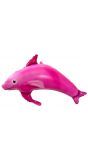 Roze dolfijn folieballon