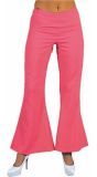 Roze hippie broek dames