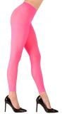 Roze neon legging One-size-volwassenen
