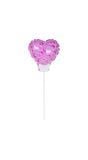 Roze rozen hart mini folie wensballon