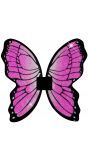 Roze vlinder vleugels