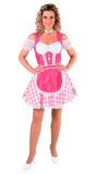 Roze wiezenfest dirndl dames