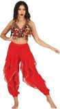 Scarlet Belly Dance Pants Desert Queen