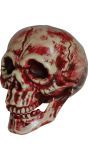 Schedel met bloed 20 cm halloween