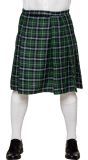 Schotse kilt heren groen