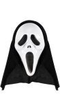 Scream masker wit